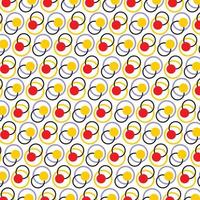 polka dot colorful pattern background vector editable