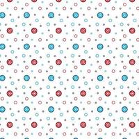 polka dot colorful pattern background vector editable