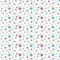 polka dot colorful pattern background vector editable