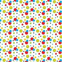 polka dot colorful pattern background vector editable