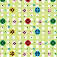 polka dot colorful pattern background vector editable