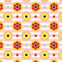 polka dot colorful pattern background vector editable