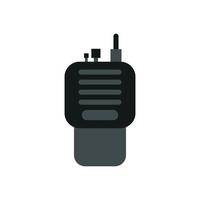 radio communicator portable isolated icon vector