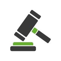 justice hammer tool isolated icon vector