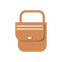 postal service handbag isolated icon vector