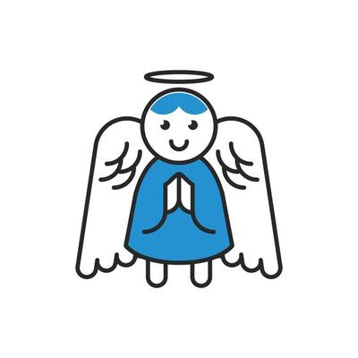 Free little angel - Vector Art Free little angel - Vector Art