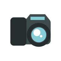 Icono aislado del dispositivo fotográfico de la cámara vector