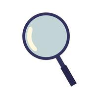 magnifying glass icon vector