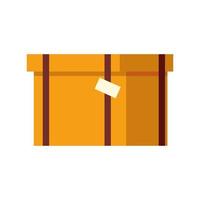 delivery cardboard box vector