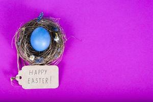 Fondo de colores con fondo de huevos de Pascua. concepto de feliz pascua. se puede utilizar como póster, fondo, tarjeta navideña foto