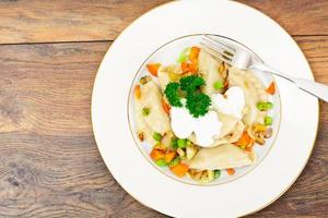 Homemade Dumplings, Russian Pelmeni photo