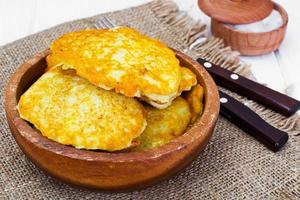 Fried Potato Pancakes. Belarusian and German Cuisine photo