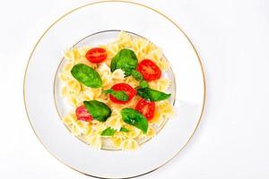 Pasta with Tomato and Basil photo