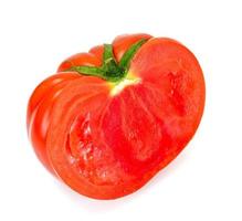 Red Tomatoes Isolated on a White Background photo