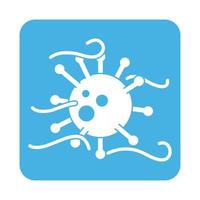 covid 19 coronavirus respiratory pandemic disease prevention block style icon vector