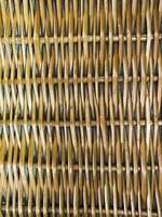 Wicker surface element made of natural rods photo