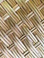 Wicker surface element made of natural rods photo