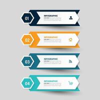 Infographics design template vector