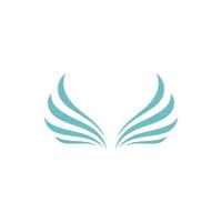 Falcon Wing  Vector Logo Icon Template