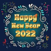 New Year Festivity Background vector