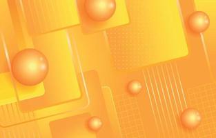 Gradient Yellow Abstract Background vector
