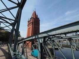 Burgtor Bridge in Luebeck photo