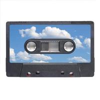 Tape cassette isolated photo