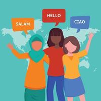 Language Diversity Concept vector