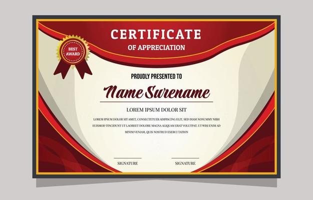 General Purpose Certificate Template