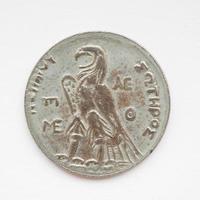 Ancient Greek coins photo