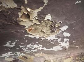 damp moisture on wall and ceiling photo