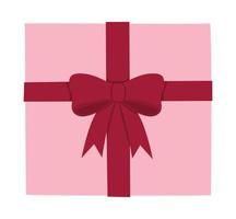 pretty gift box vector