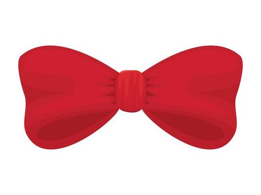 nice red bow