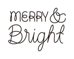 beautiful christmas message vector