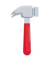 red hammer design vector