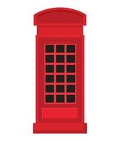 london phone booth vector