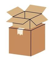 nice boxes pile vector