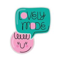 lovely mode patch vector