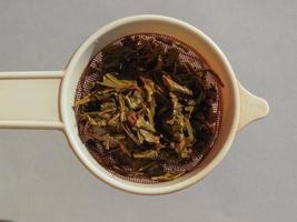 Gunpowder green tea in London photo