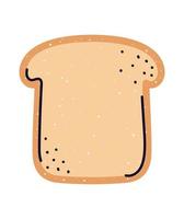 toasted bread design vector