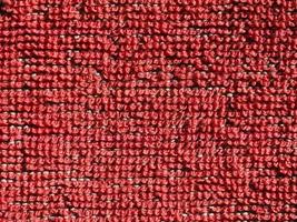 red fabric texture background photo