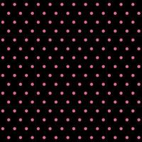 Simply sweet polka dots pattern on black background. Decorating for wrapping paper, fabric, backdrop and etc. vector