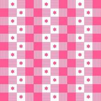 Classic seamless checkered pattern design for decorating, wrapping paper, wallpaper, fabric, backdrop and etc. vector