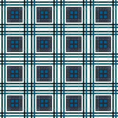 Simply seamless checkered pattern design for decorating wallpaper, wrapping paper, fabric, backdrop and etc.