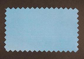 Blue paper sample photo