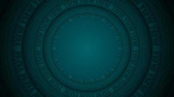 Vector circuit board background technology. advanced circle element technology. Vector illustration banner background template.