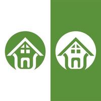 green home  vector template