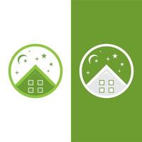 green home  vector template