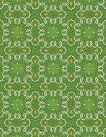 Christmas Pattern with Geometric Motifs vector