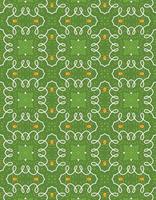 Christmas Pattern with Geometric Motifs vector